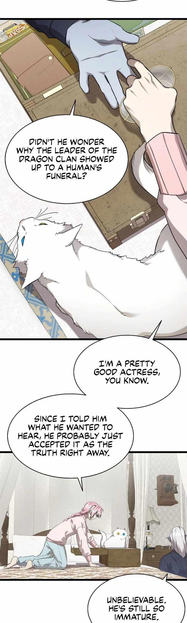 The Skeleton Becomes a Cat Dad Chapter 228 - Page 21