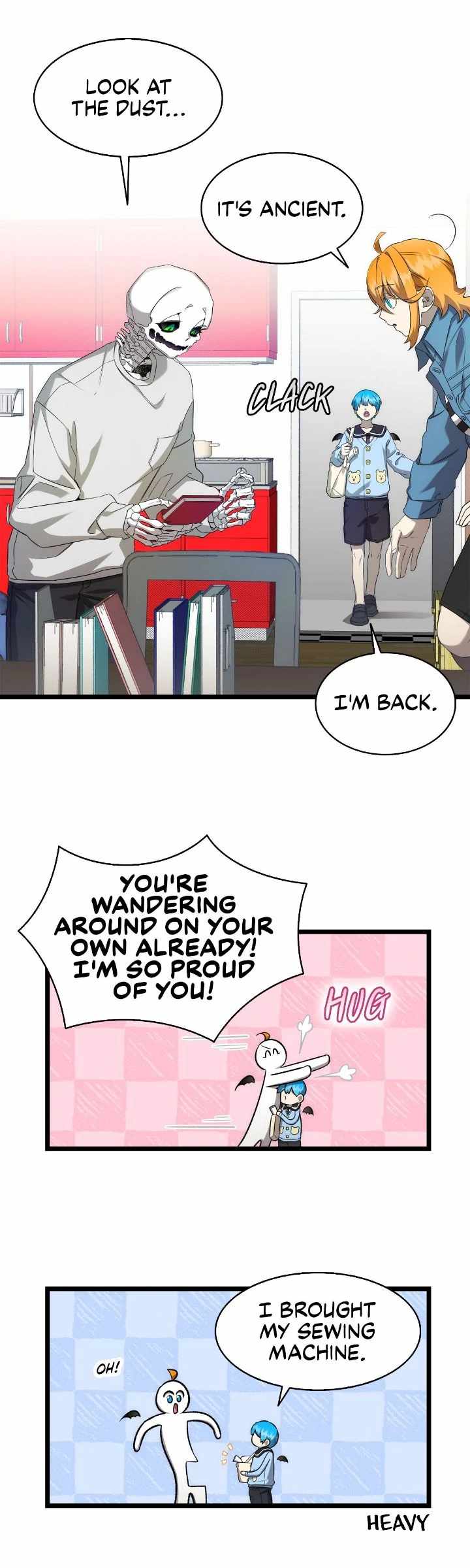 The Skeleton Becomes a Cat Dad Chapter 231 - Page 11