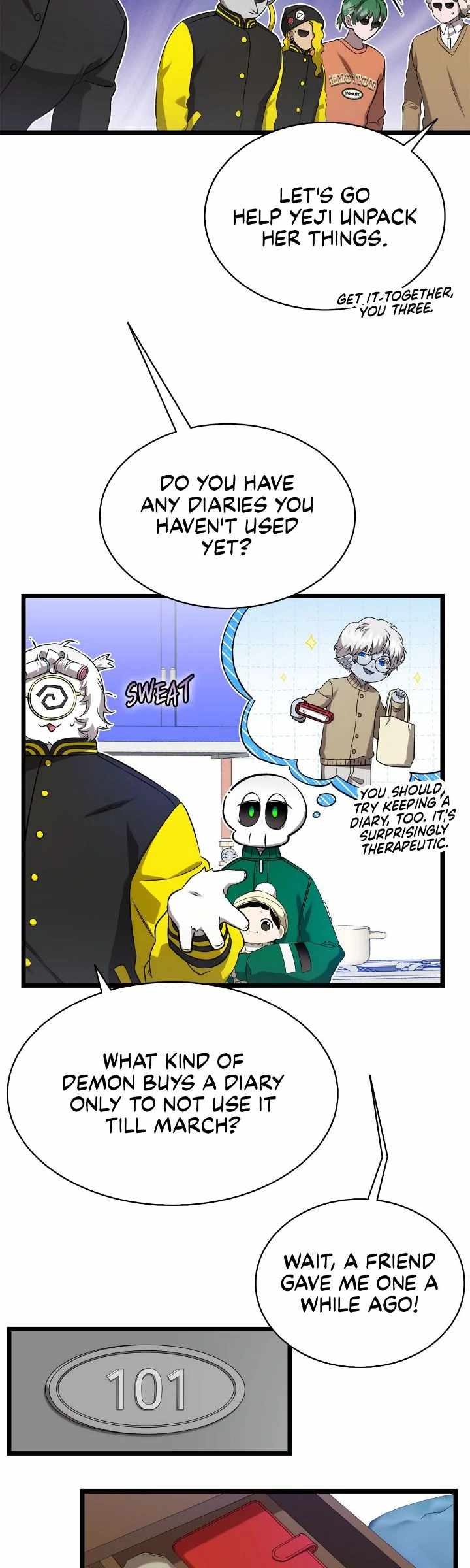 The Skeleton Becomes a Cat Dad Chapter 231 - Page 9