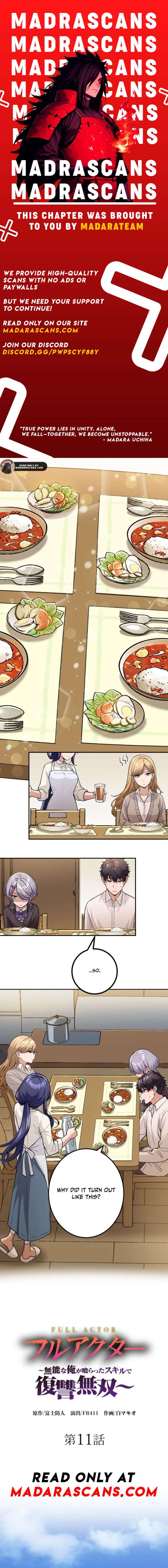 The Skill-Devouring Nobody’s Rampage of Revenge Chapter 11 - Page 1