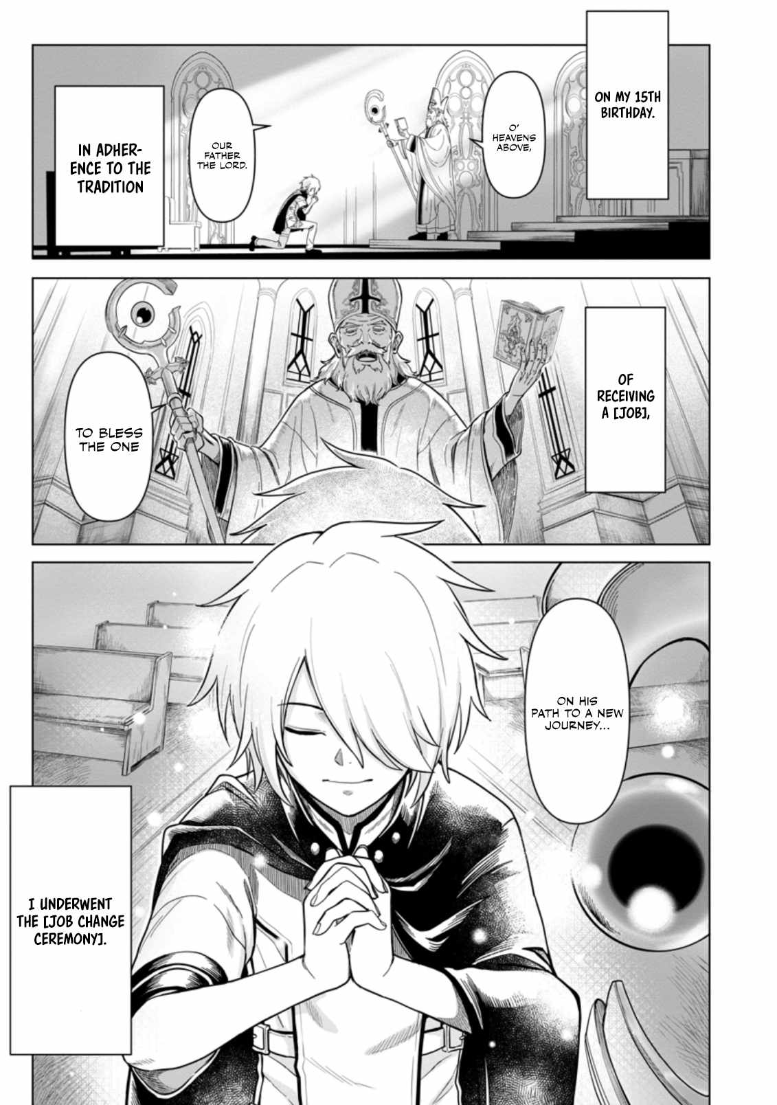 The Strongest Sage Without a Job – I Couldn’t Get a Job and Was Exiled, but With the Knowledge of the Game, I Was the Strongest in the Other World Chapter 1 - Page 2