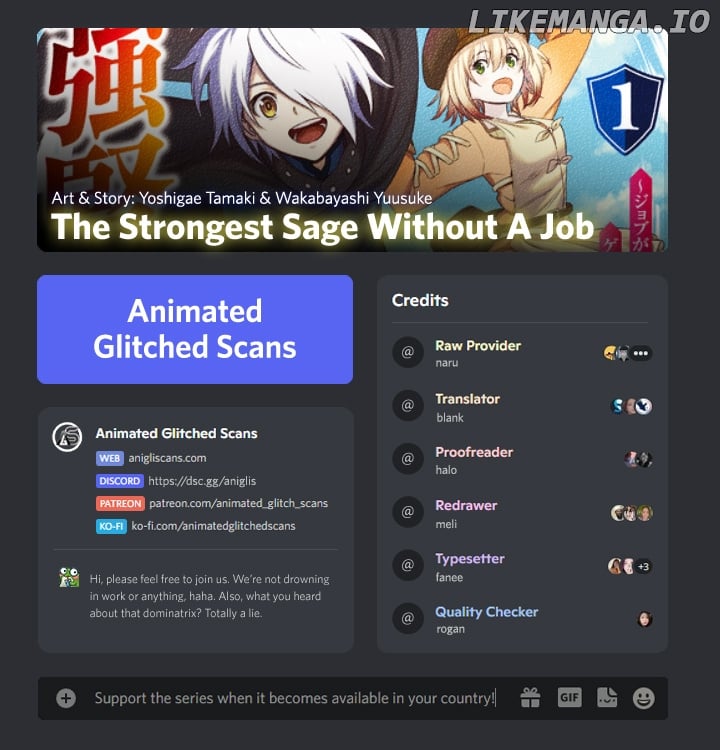 The Strongest Sage Without a Job – I Couldn’t Get a Job and Was Exiled, but With the Knowledge of the Game, I Was the Strongest in the Other World Chapter 7 - Page 1