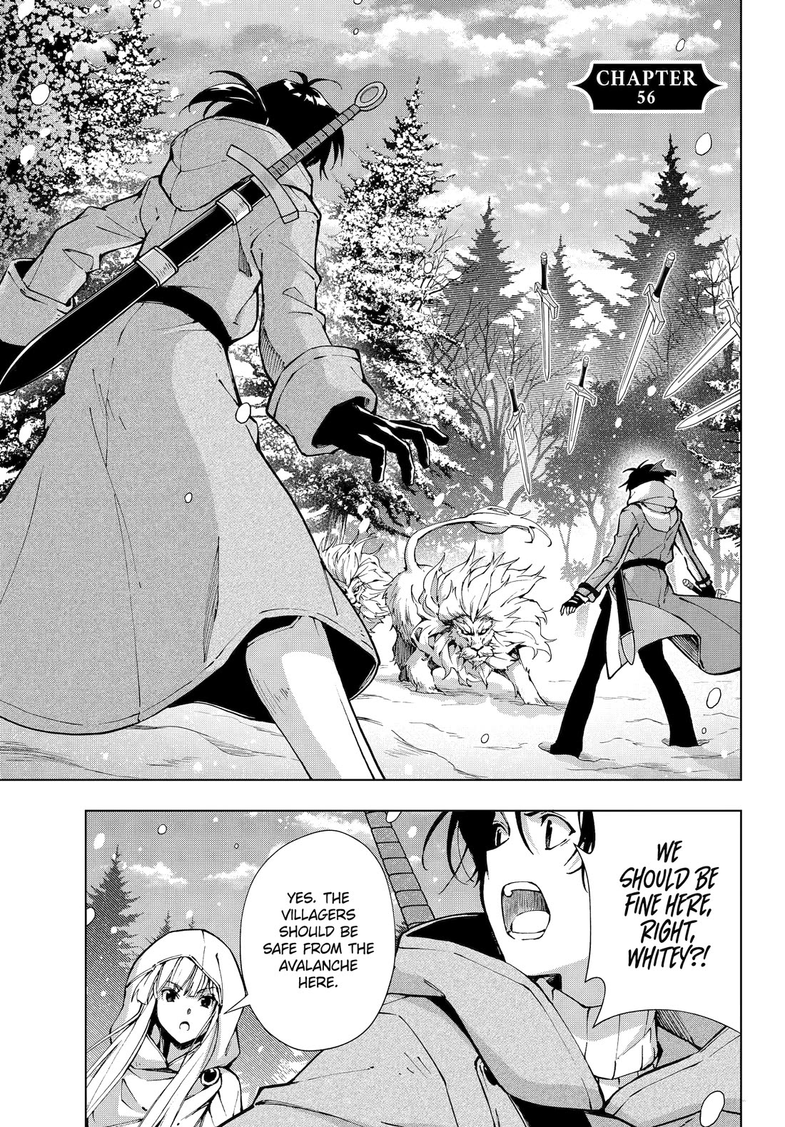 The Swordsman Called the Countless Swords Sorcerer Chapter 56 - Page 1