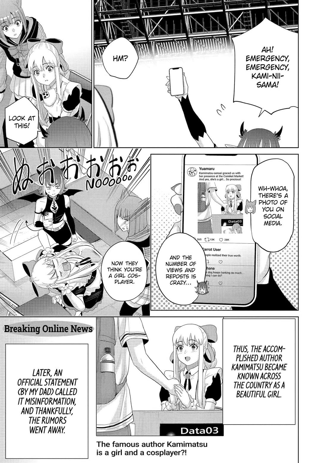 The Teen Web Novelist is a Girl Magnet: Now My Crush Feels Bad for Rejecting Me! Chapter 42 - Page 22