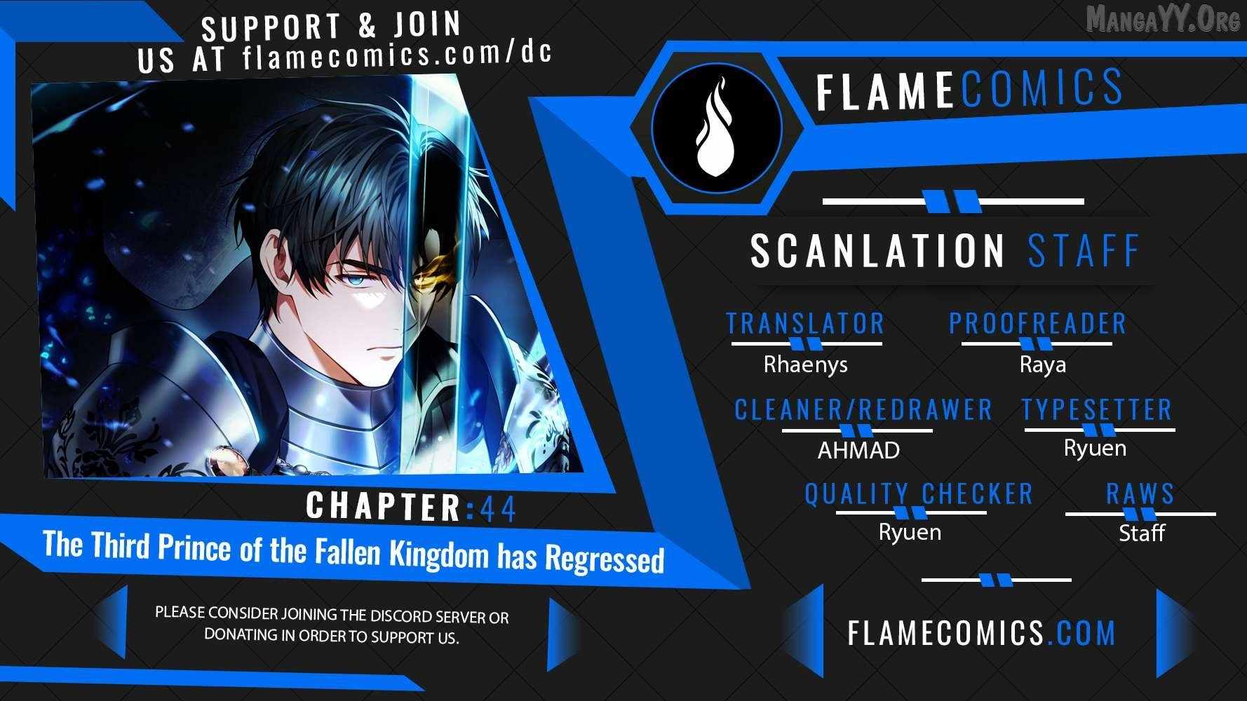 The Third Prince of the Fallen Kingdom Has Regressed Chapter 44 - Page 1