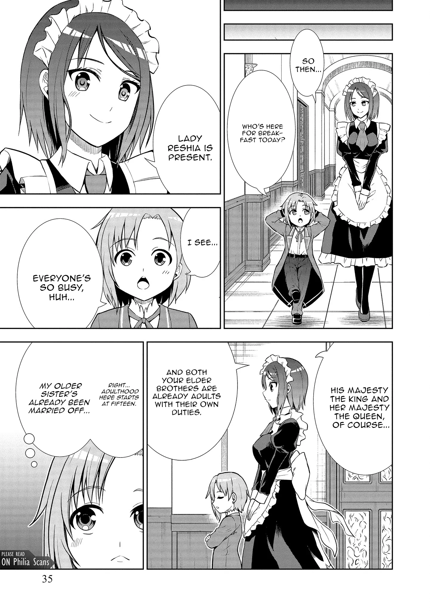 The Third Prince Wants to Live a Slow Life Chapter 1 - Page 34