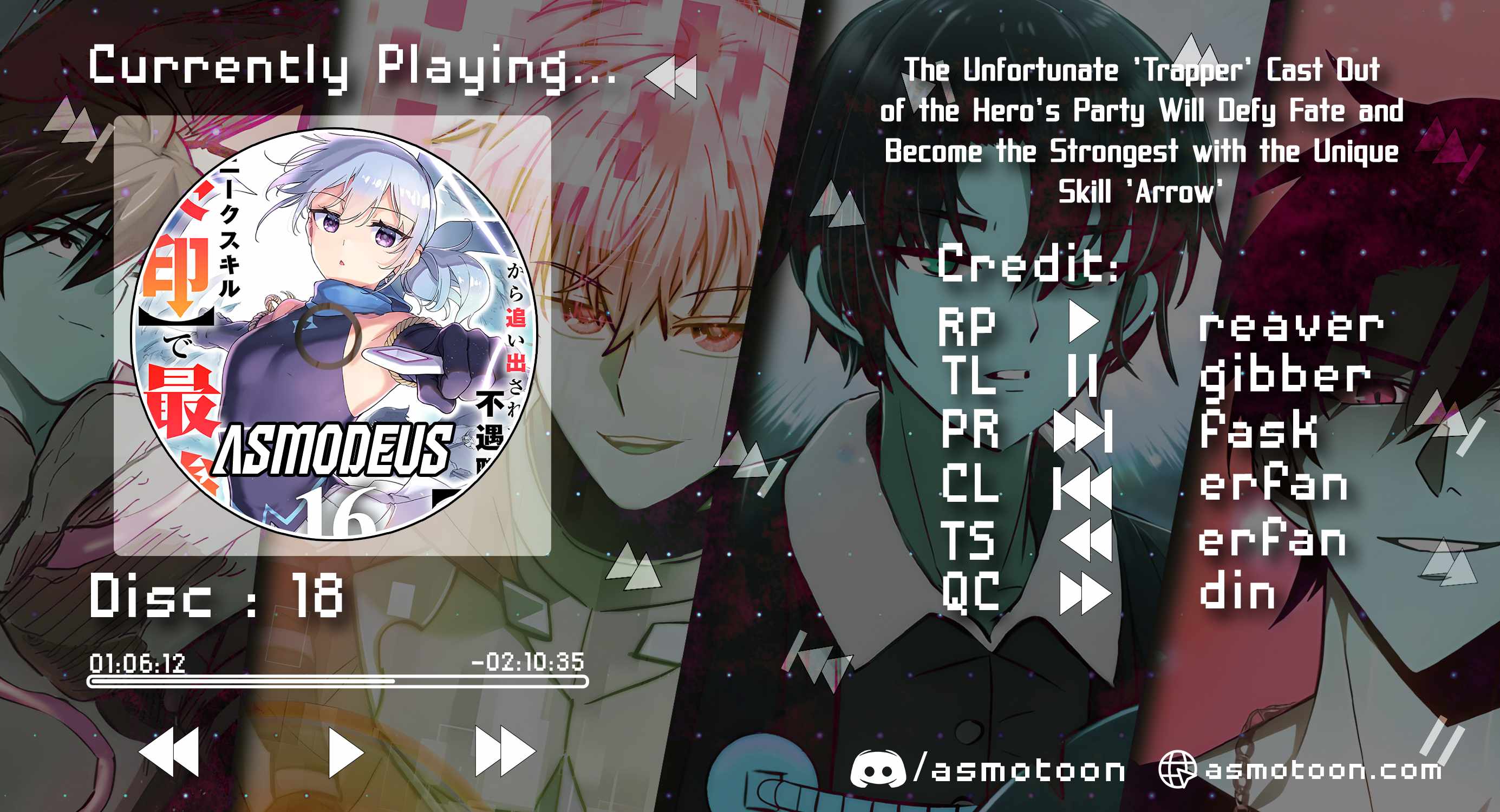 The Unfortunate ‘Trapper’ Cast Out of the Hero’s Party Will Defy Fate and Become the Strongest with the Unique Skill ‘Arrow’ Chapter 18 - Page 1