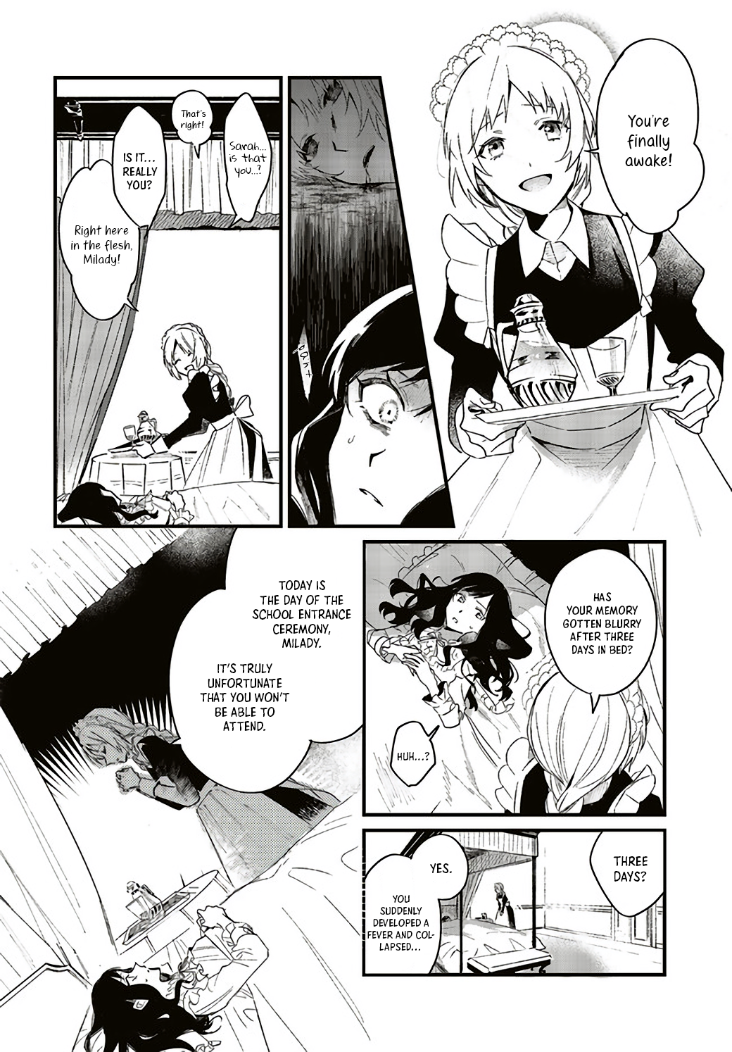 The Villainess Who Traveled Back in Time Inexplicably Lost Her Magic, So She Went Into Seclusion Chapter 1.1 - Page 8