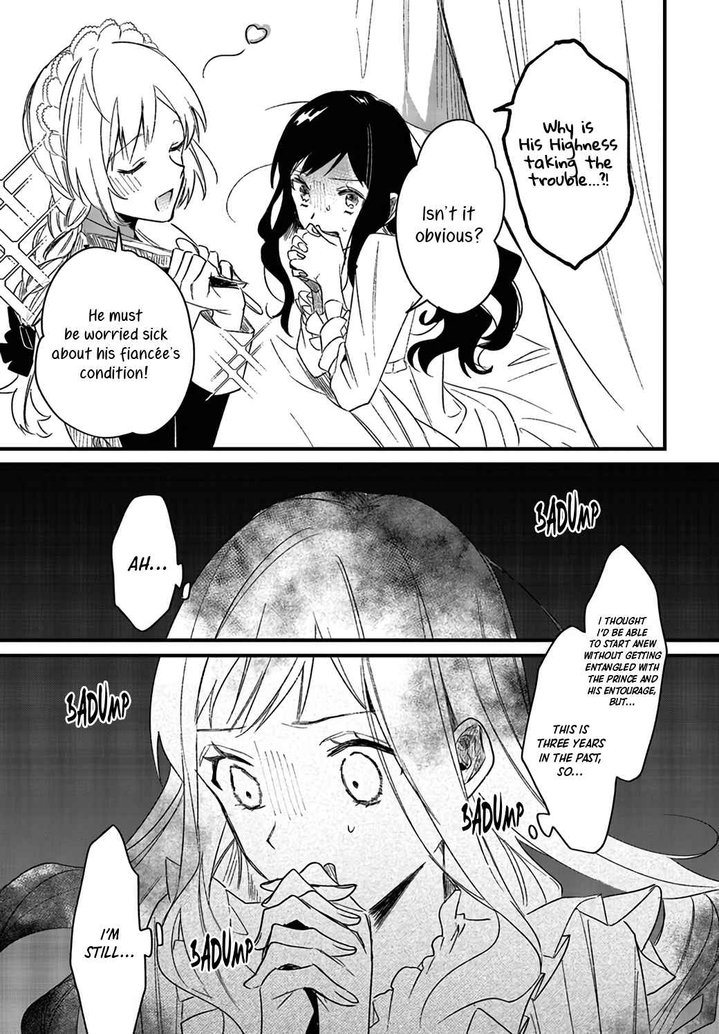 The Villainess Who Traveled Back in Time Inexplicably Lost Her Magic, So She Went Into Seclusion Chapter 1.3 - Page 3