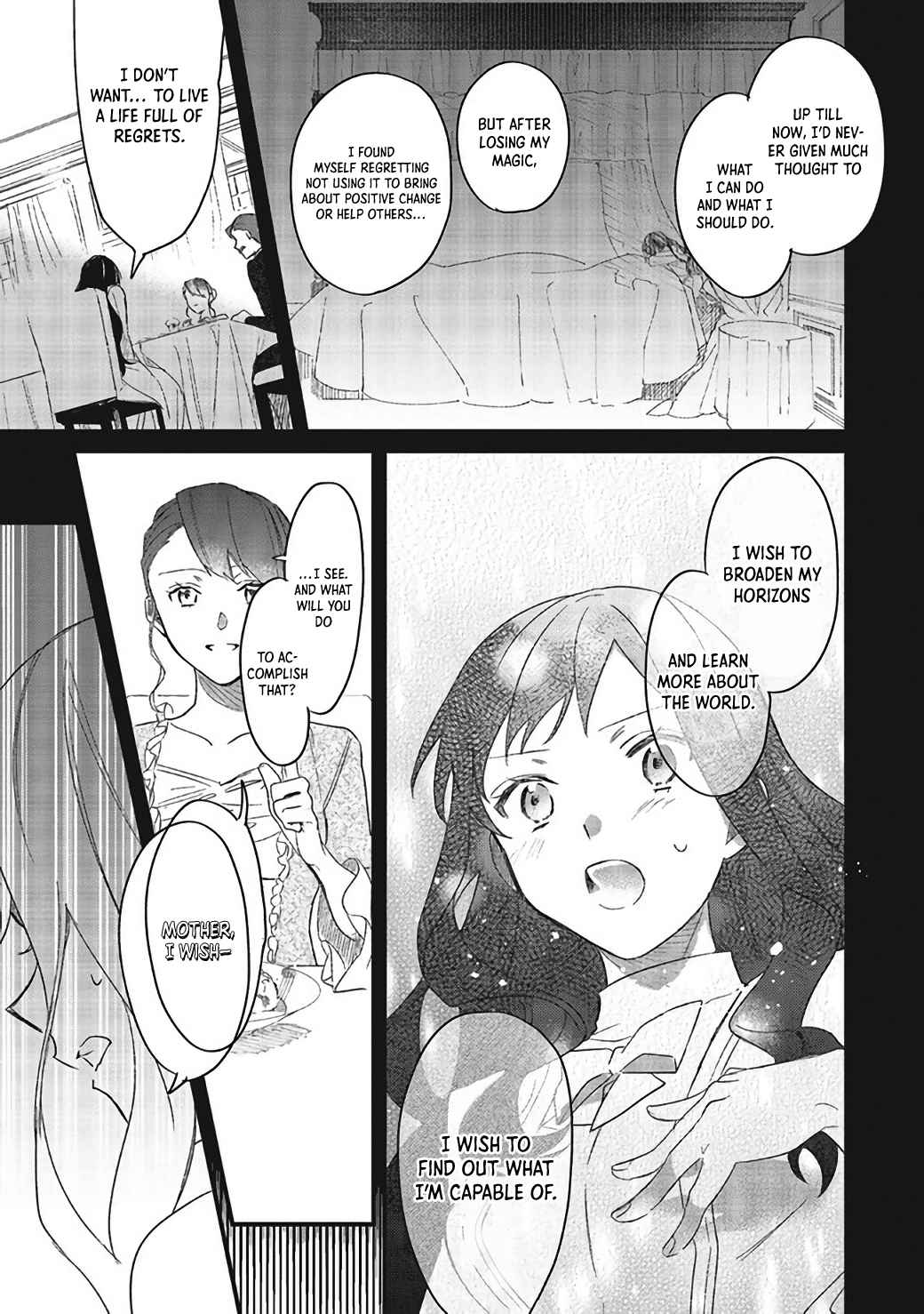 The Villainess Who Traveled Back in Time Inexplicably Lost Her Magic, So She Went Into Seclusion Chapter 5 - Page 38