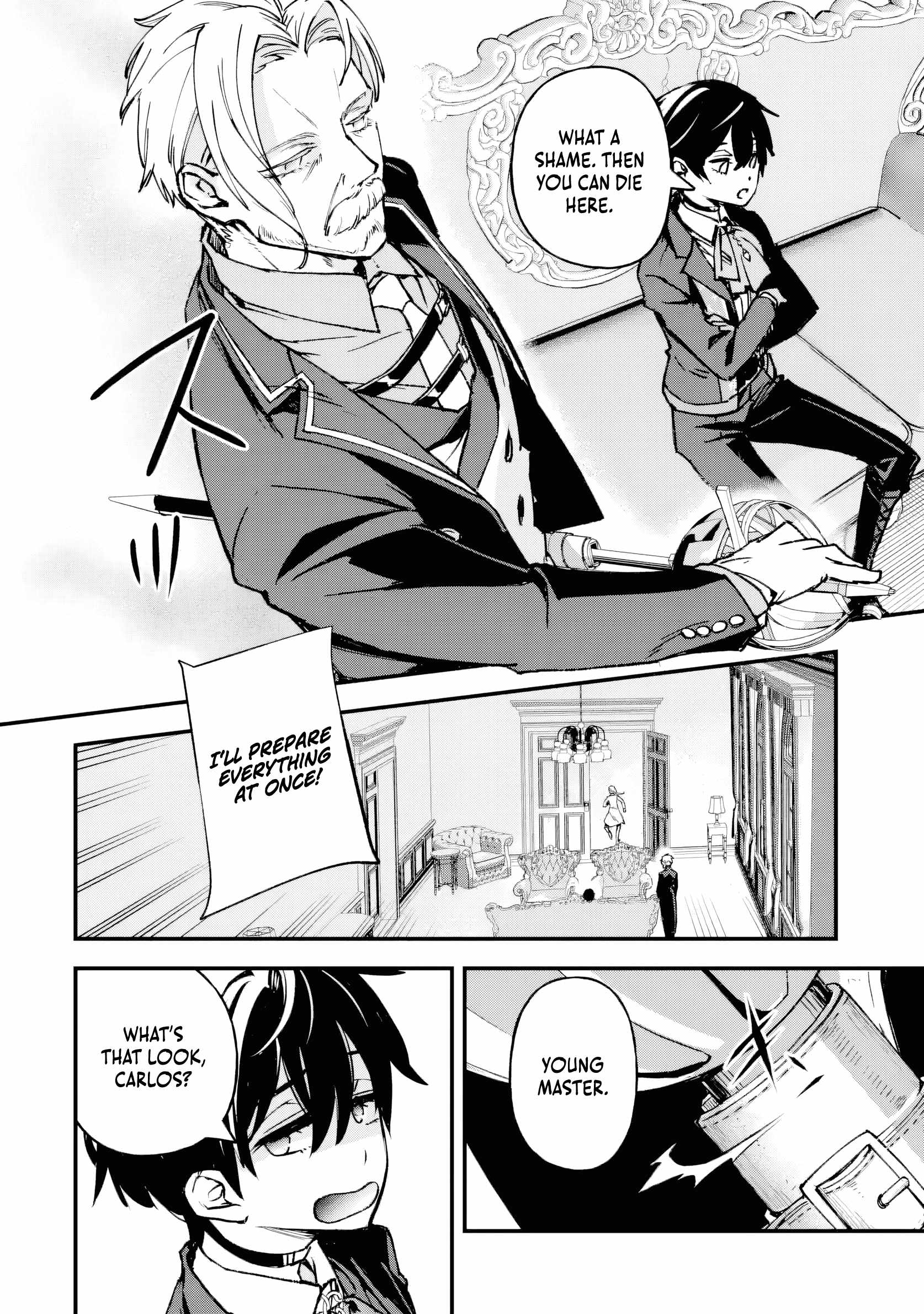 The Villainous Noble Quit Becoming One of the Four Heavenly Kings Because He Didn’t Want to Die Chapter 3.3 - Page 3