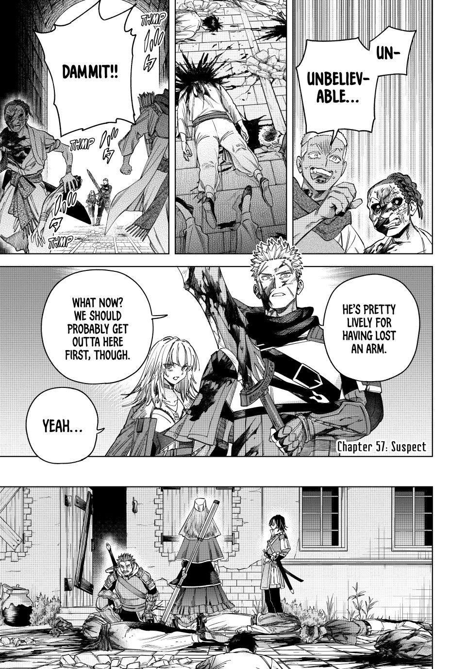 The Witch and the Mercenary Chapter 57 - Page 1