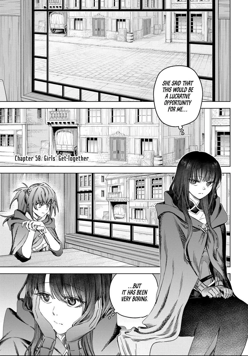 The Witch and the Mercenary Chapter 58 - Page 1