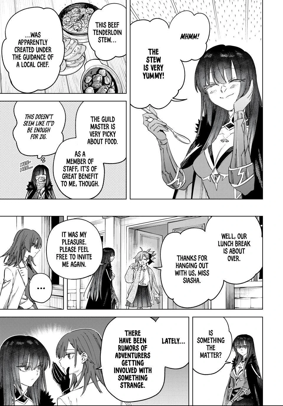 The Witch and the Mercenary Chapter 58 - Page 9