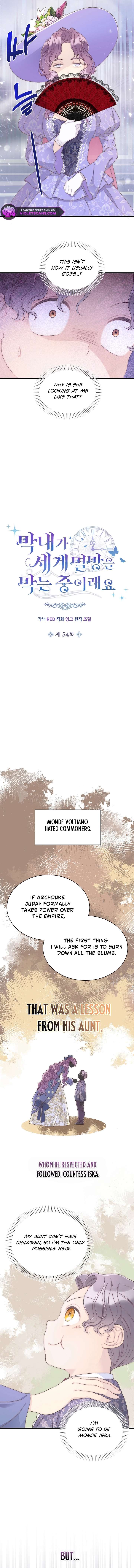 The Youngest Child of the Family Is Preventing the World From Ending Chapter 54 - Page 2