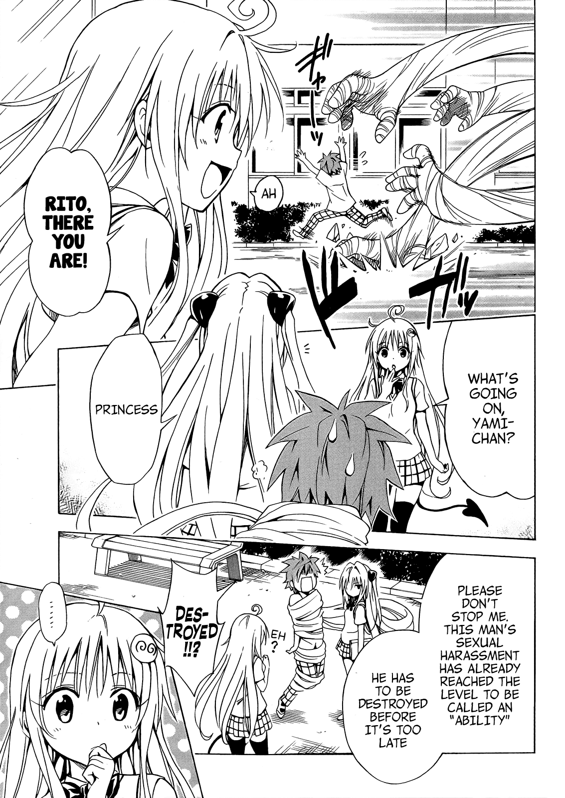 To Love-Ru Darkness Chapter 34 - Page 9