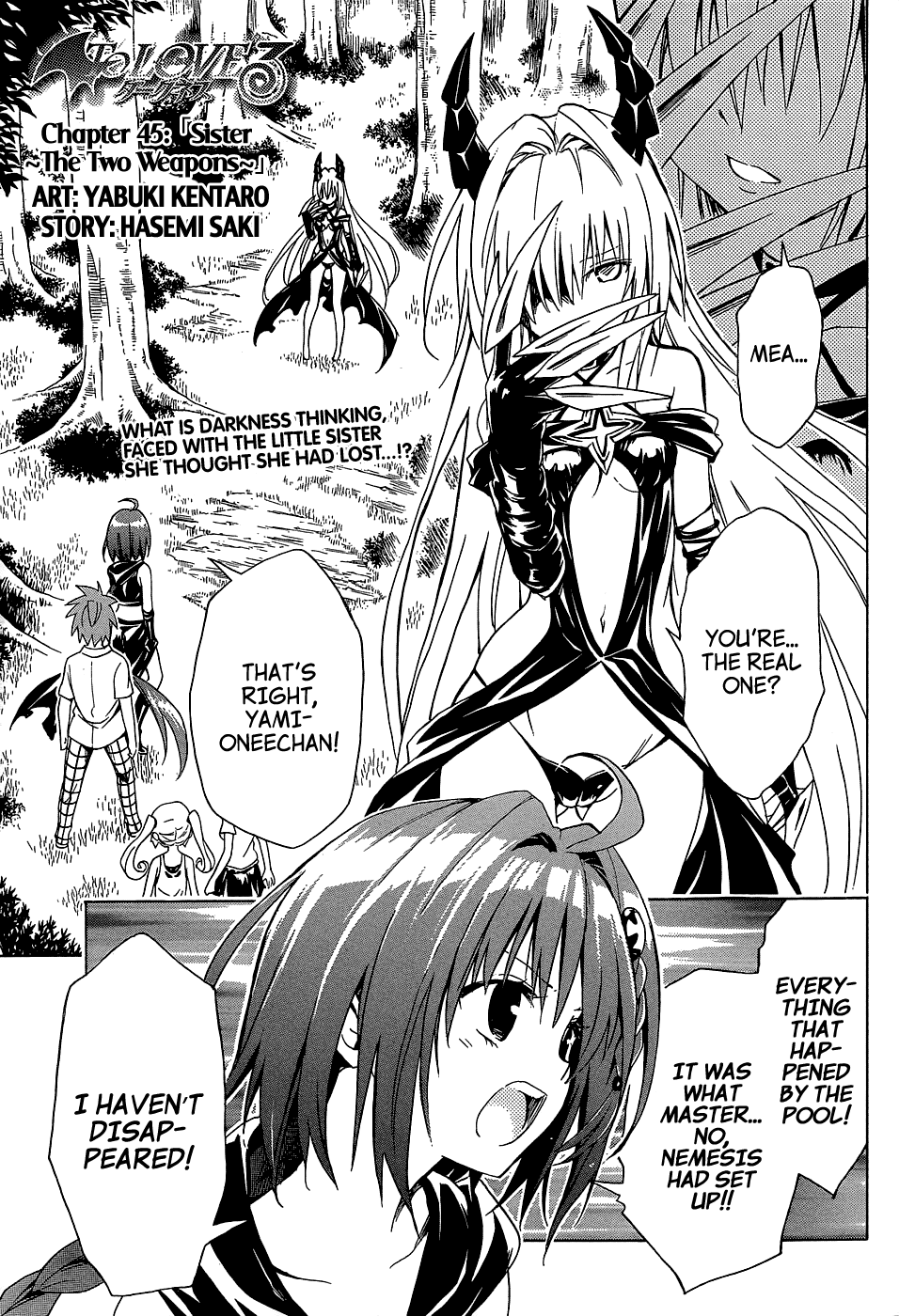 To Love-Ru Darkness Chapter 45 - Page 3