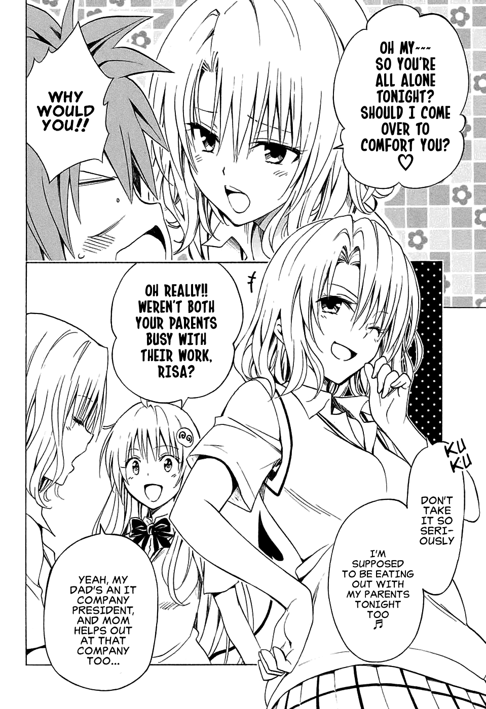 To Love-Ru Darkness Chapter 69 - Page 8