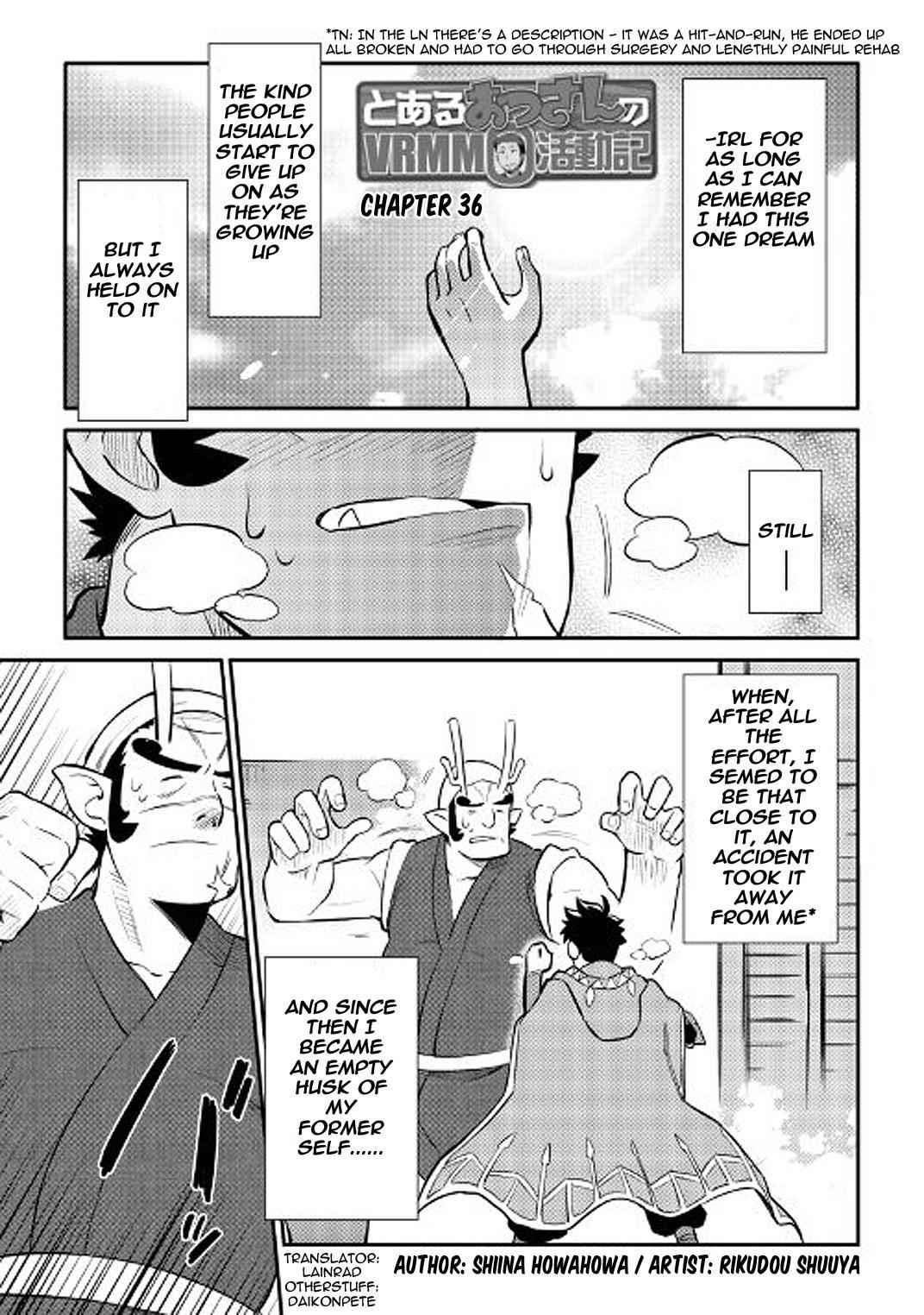 Toaru Ossan no VRMMO Katsudouki Chapter 36 - Page 1
