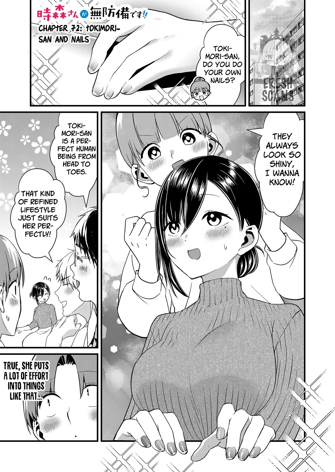 Tokimari-san is Completely Defenseless!! Chapter 72 - Page 1