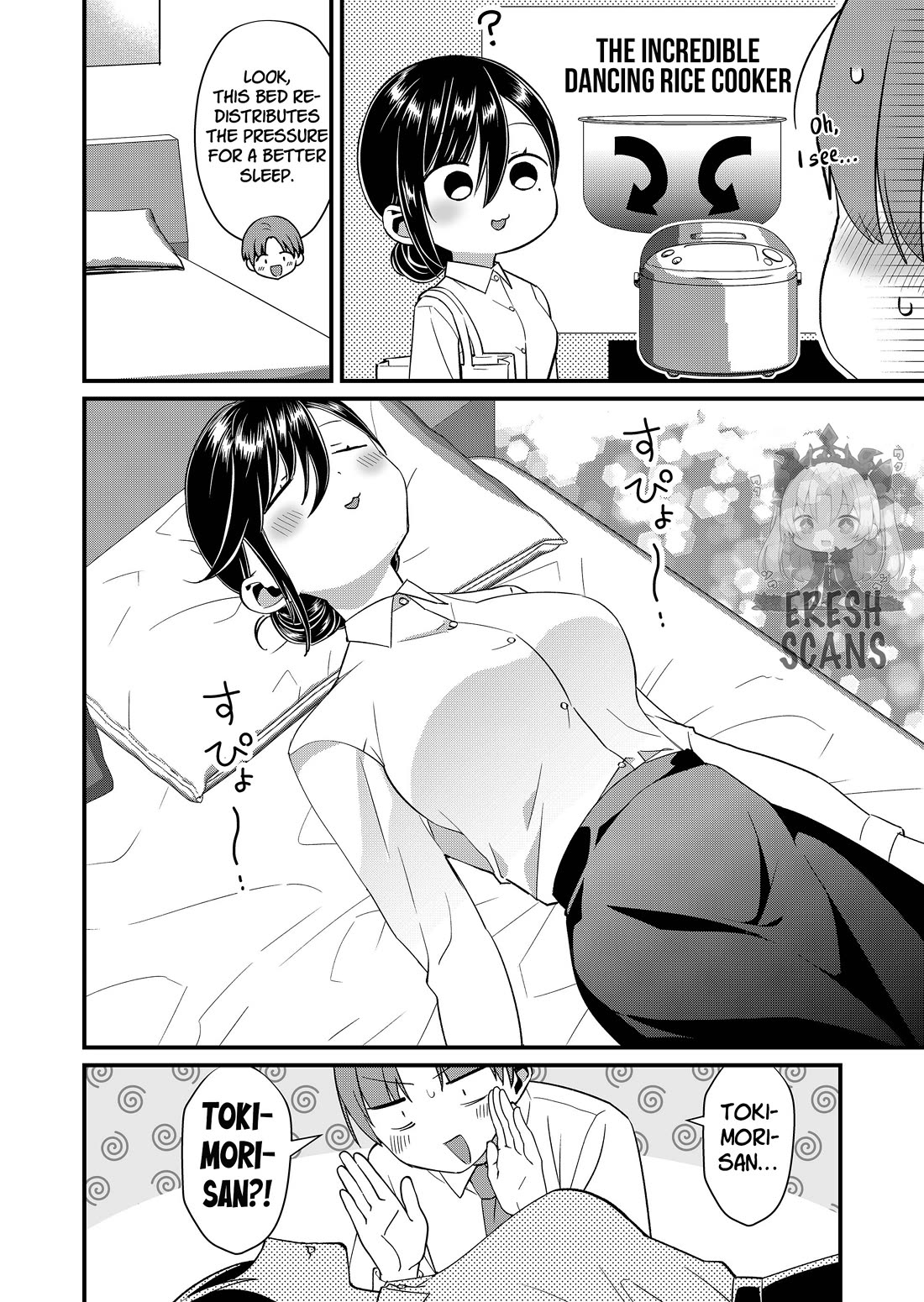 Tokimari-san is Completely Defenseless!! Chapter 73 - Page 8