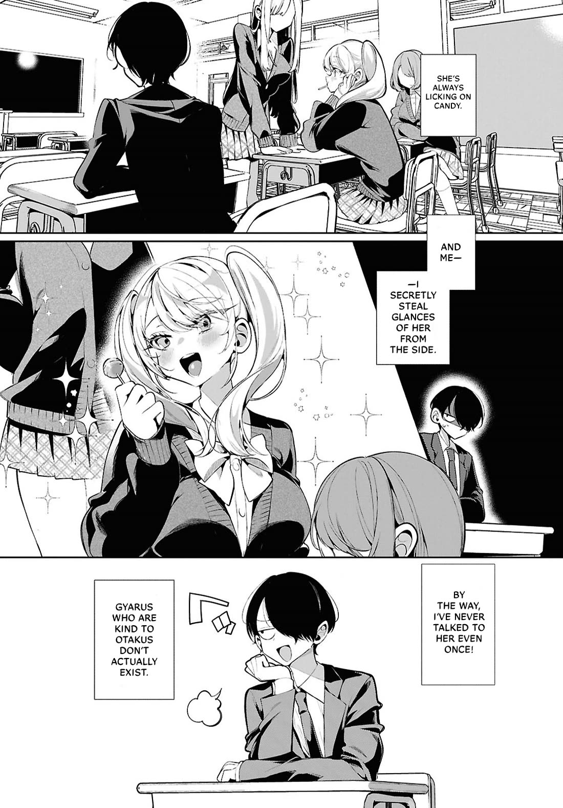Tonari no Gyaru wa Kuchisabishii-chan Chapter 1 - Page 3