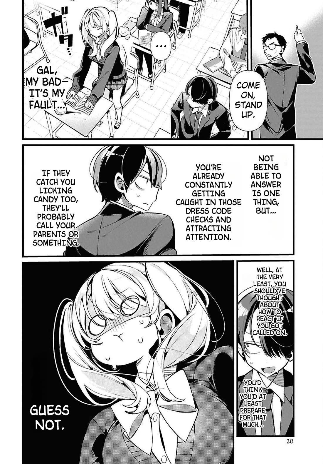 Tonari no Gyaru wa Kuchisabishii-chan Chapter 3 - Page 14