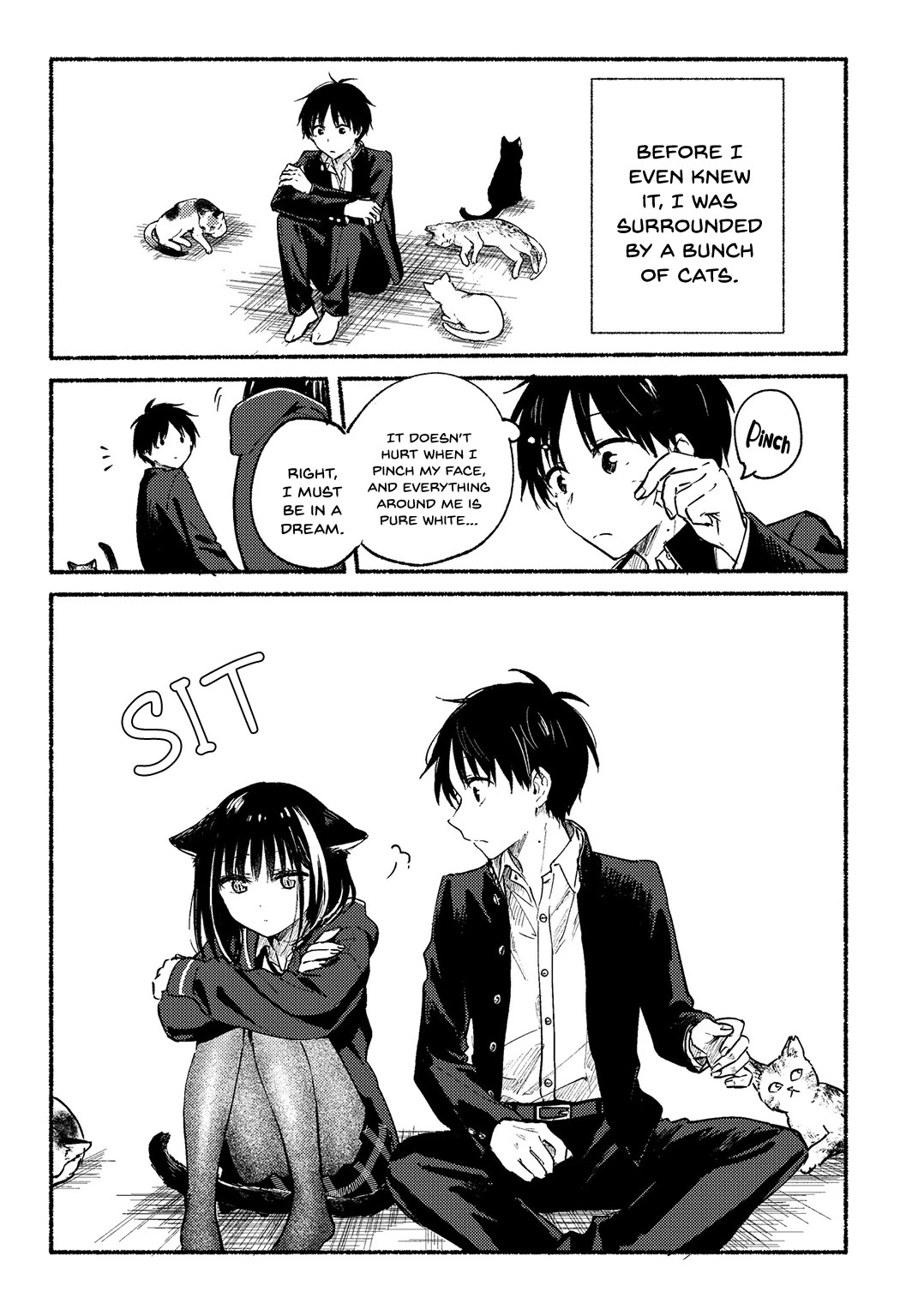 Tonari no Neko to Koi Shirazu Chapter 12.1 - Page 1