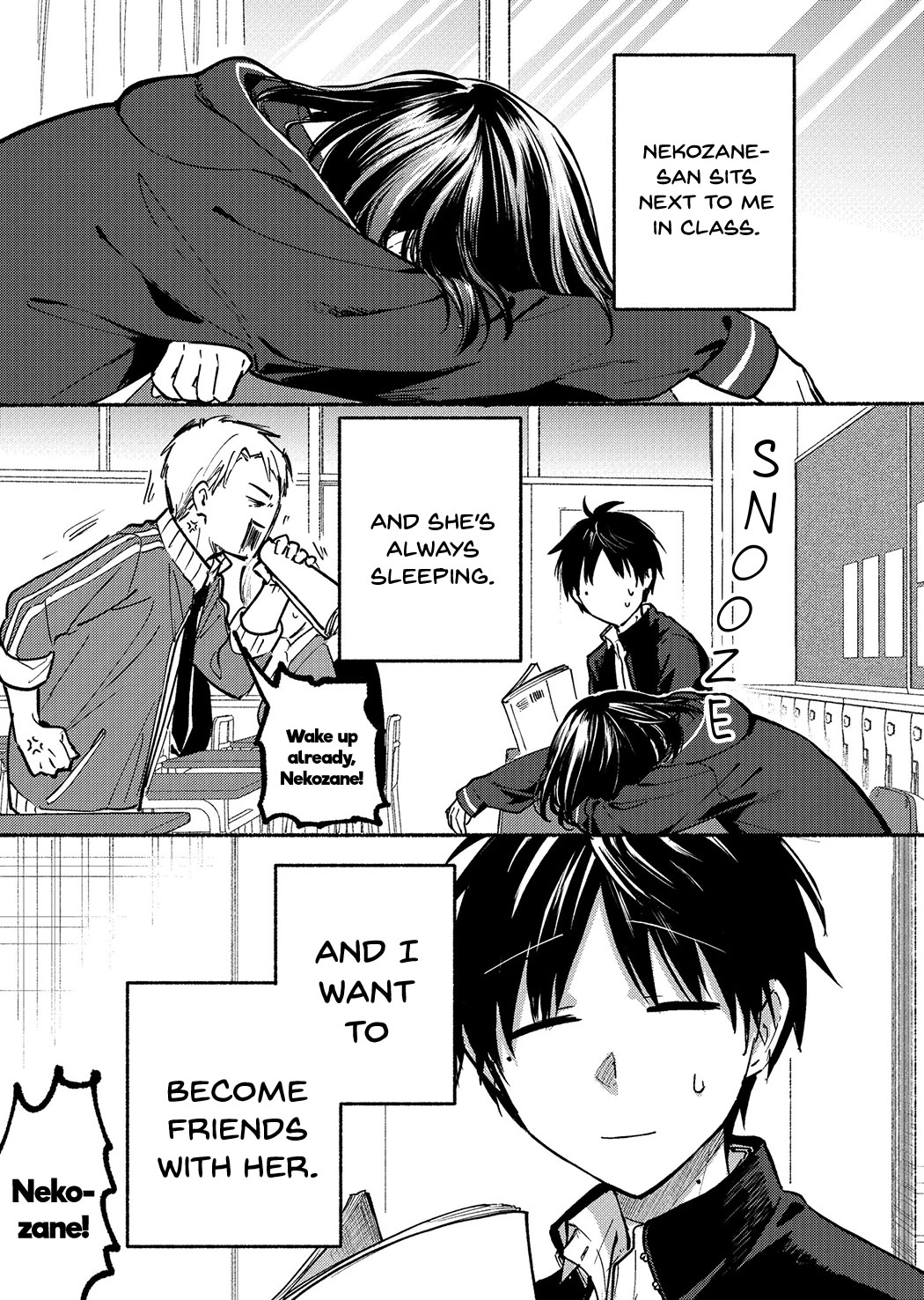 Tonari no Neko to Koi Shirazu Chapter 2 - Page 1