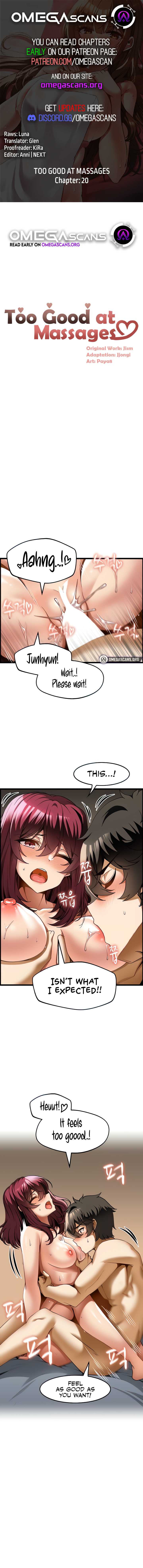 Too Good At Massages Chapter 20 - Page 1