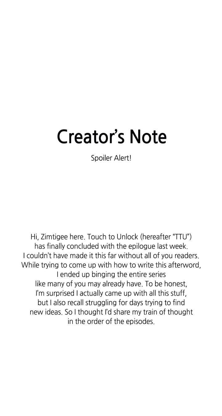 Touch to Unlock Chapter 110 - Page 1