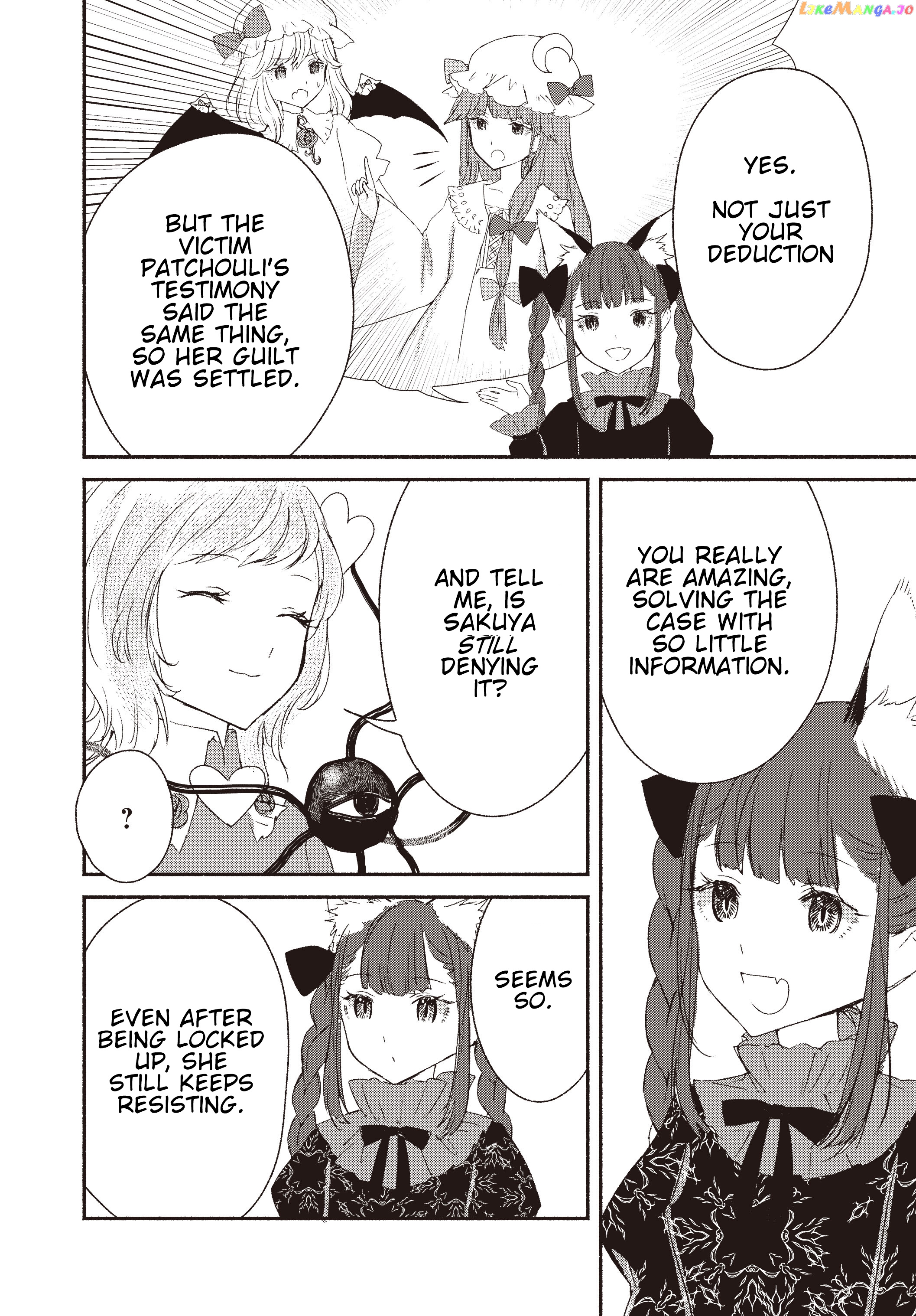 Touhou Chireikiden ~ Hansoku Tantei Satori Chapter 3 - Page 10