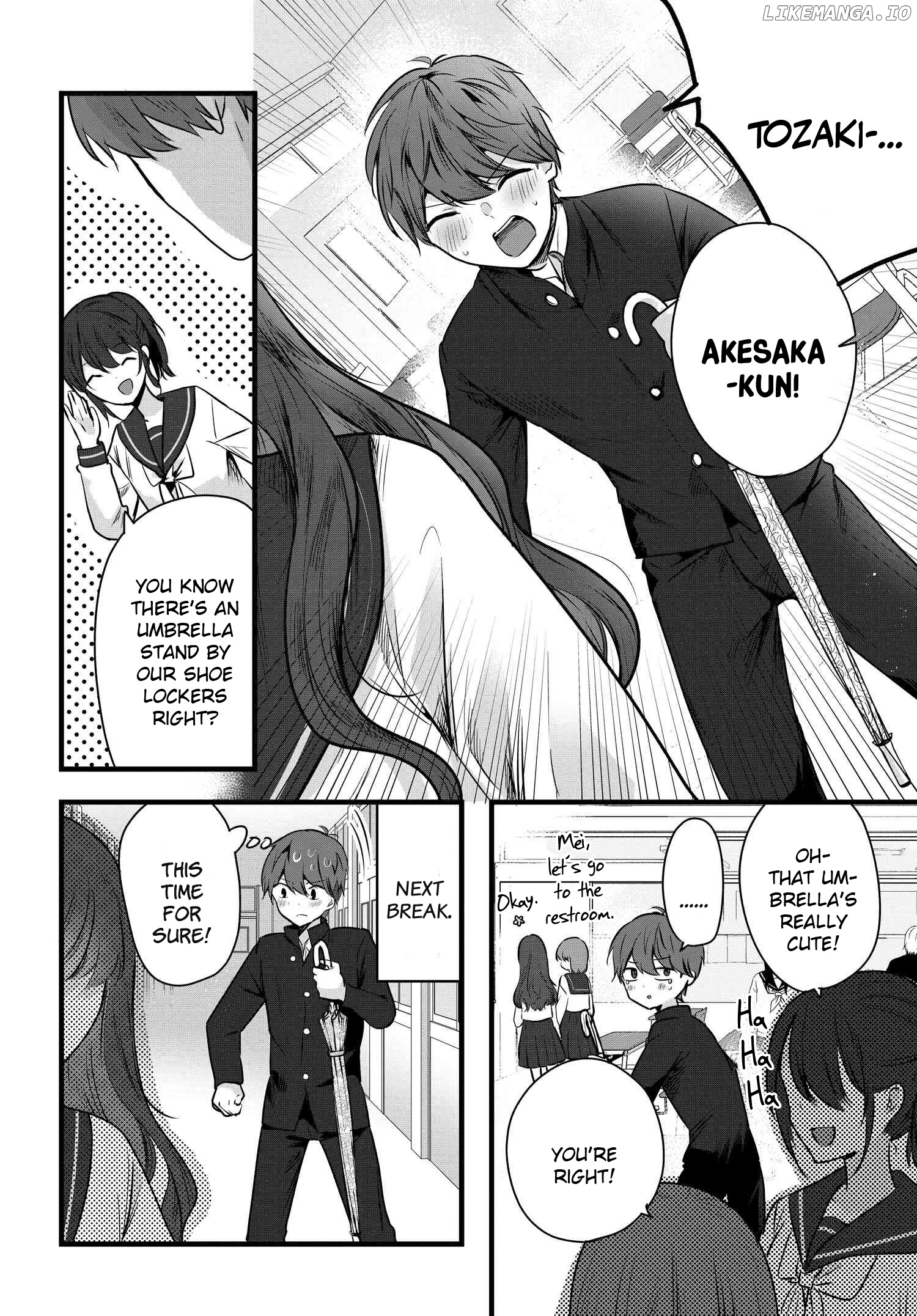 Tozaki-san wa Boku ni Dake Tsumetai Chapter 3 - Page 8