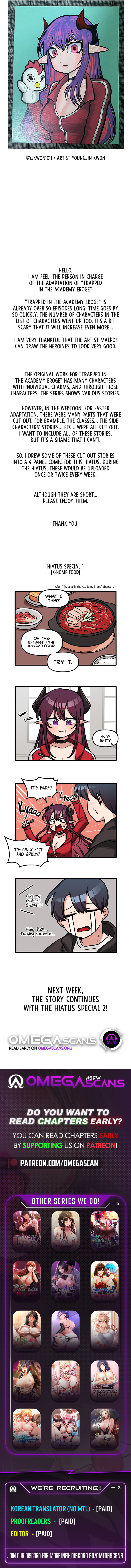 Trapped in the Academy’s Eroge Chapter 52.5 - Page 2