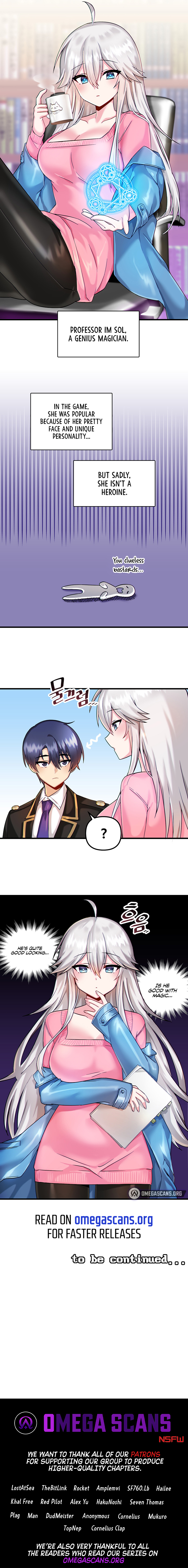 Trapped in the Academy’s Eroge Chapter 7 - Page 8