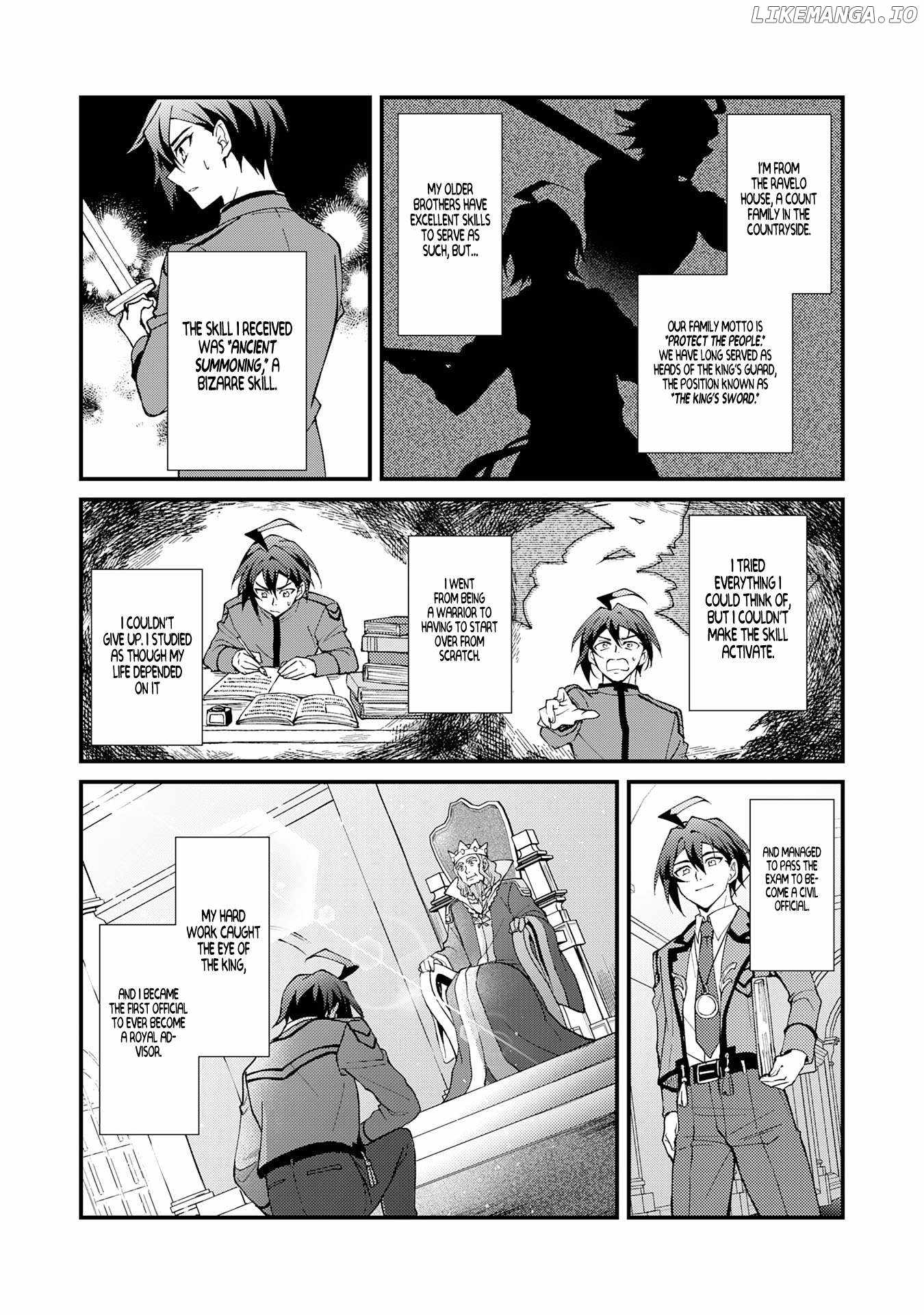 Tsuihou Kizoku wa, Hazure Skill “Kodai Shoukan” de Eirei-tachi to Henkyou Ryouchi o Saikou suru Chapter 1 - Page 8