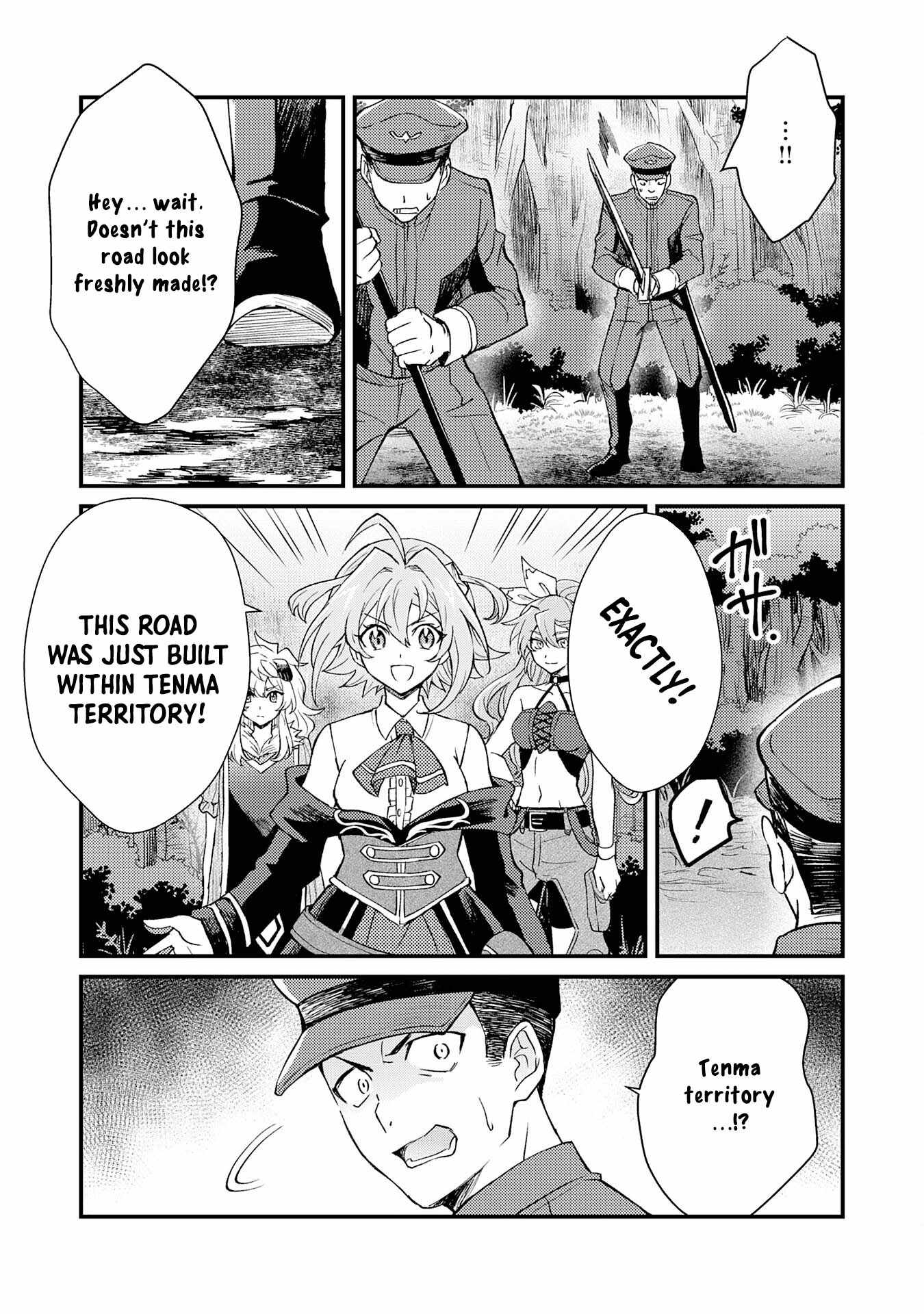 Tsuihou Kizoku wa, Hazure Skill “Kodai Shoukan” de Eirei-tachi to Henkyou Ryouchi o Saikou suru Chapter 13 - Page 23