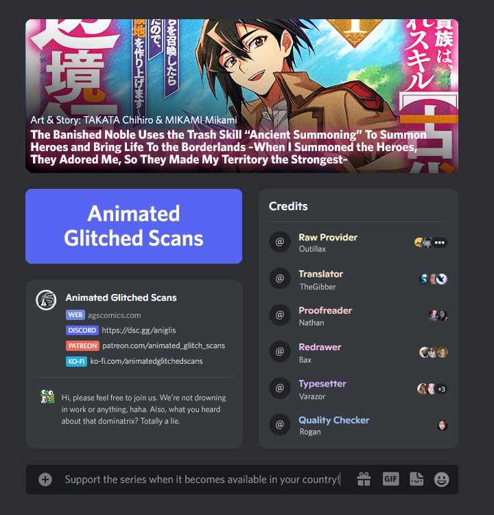 Tsuihou Kizoku wa, Hazure Skill “Kodai Shoukan” de Eirei-tachi to Henkyou Ryouchi o Saikou suru Chapter 3 - Page 1