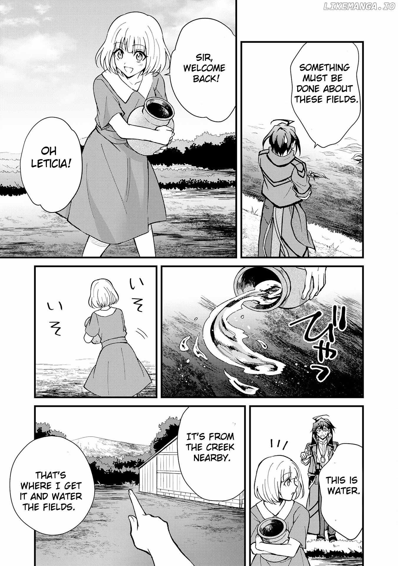 Tsuihou Kizoku wa, Hazure Skill “Kodai Shoukan” de Eirei-tachi to Henkyou Ryouchi o Saikou suru Chapter 4 - Page 23