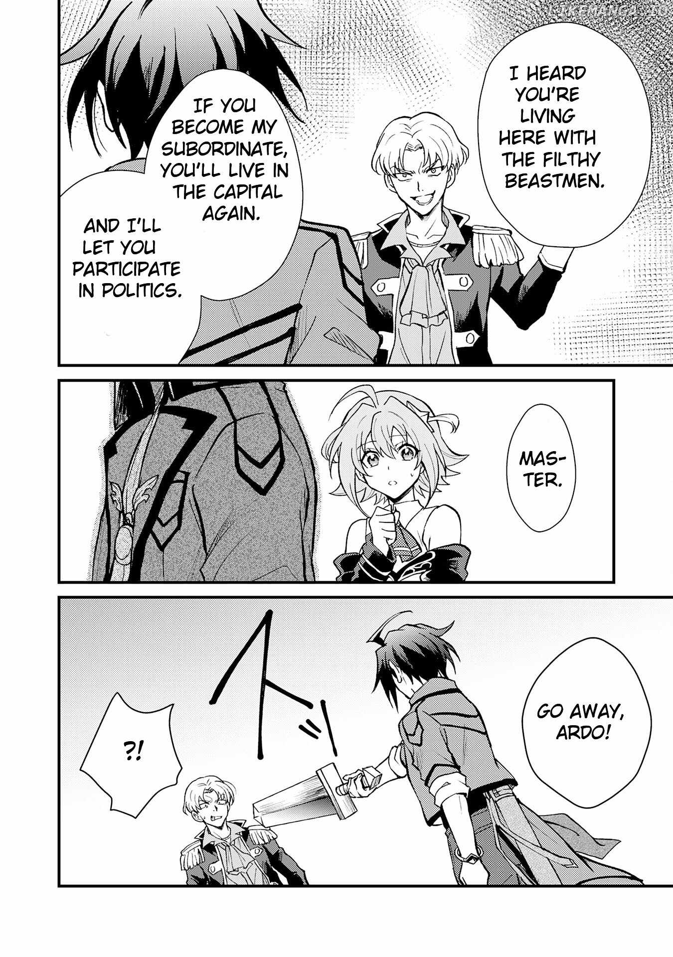 Tsuihou Kizoku wa, Hazure Skill “Kodai Shoukan” de Eirei-tachi to Henkyou Ryouchi o Saikou suru Chapter 7 - Page 6