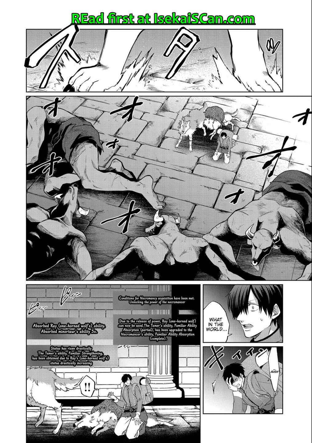 Tsuihou Sareta Onimotsu Tamer, Sekai Yuiitsu no Necromancer ni Kakusei Suru Chapter 3.1 - Page 14