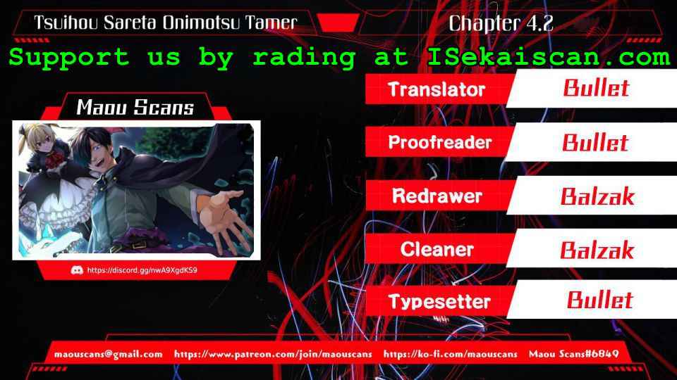 Tsuihou Sareta Onimotsu Tamer, Sekai Yuiitsu no Necromancer ni Kakusei Suru Chapter 4.2 - Page 2