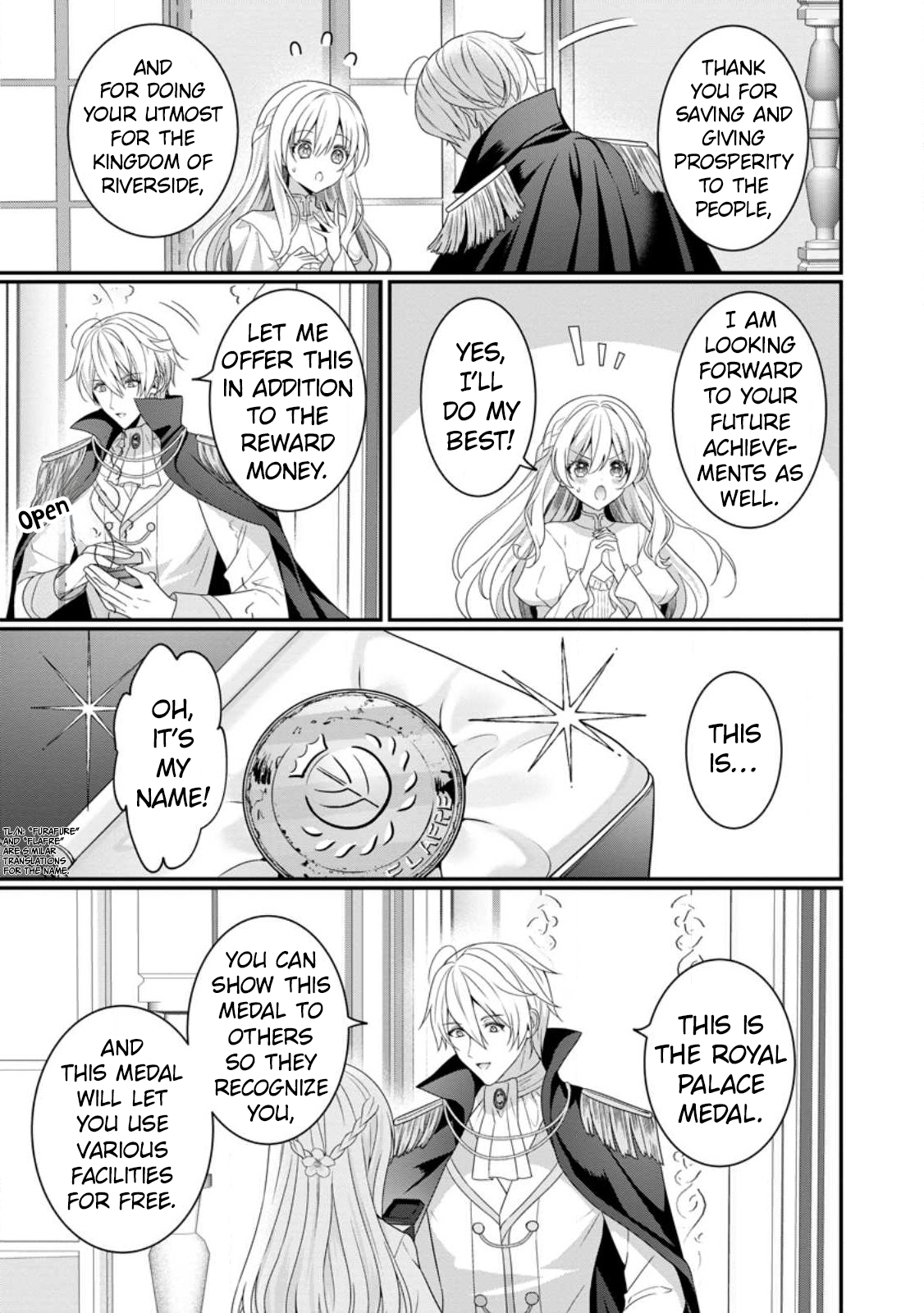 Tsuihou Seijo no Doronko Nouen Seikatsu ~Itsunomanika Ringoku wo Sukutte Shimaimashita~ Chapter 3.3 - Page 2