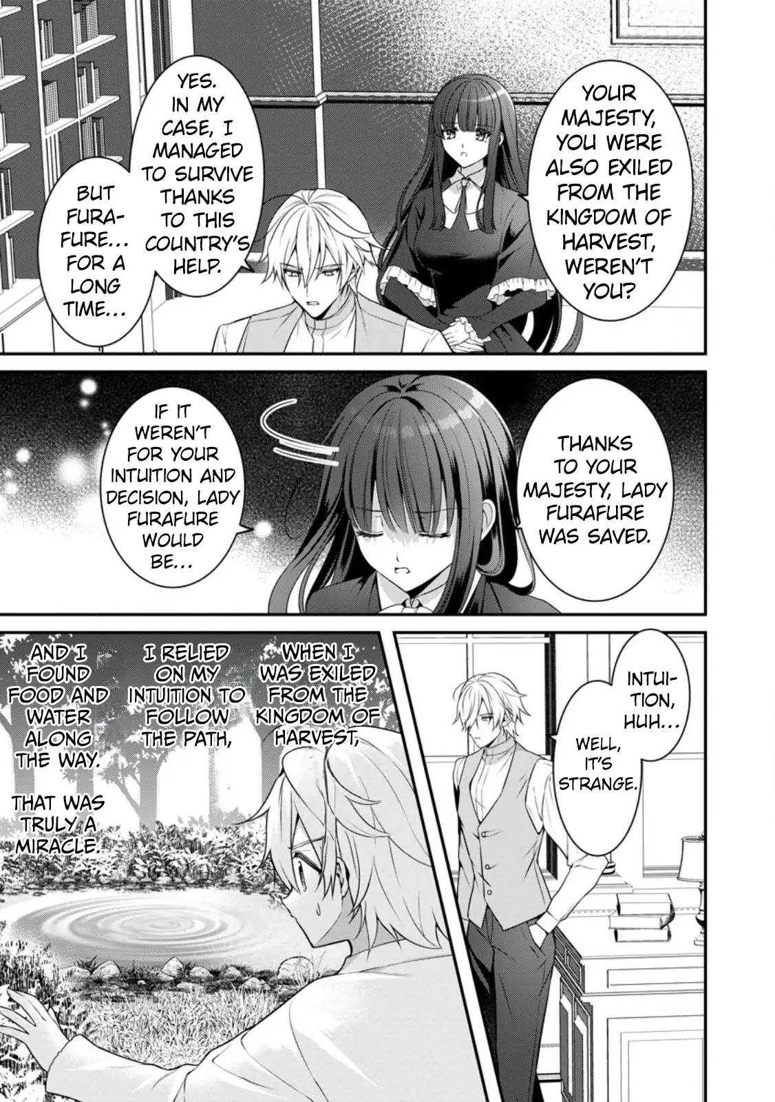 Tsuihou Seijo no Doronko Nouen Seikatsu ~Itsunomanika Ringoku wo Sukutte Shimaimashita~ Chapter 5.2 - Page 8