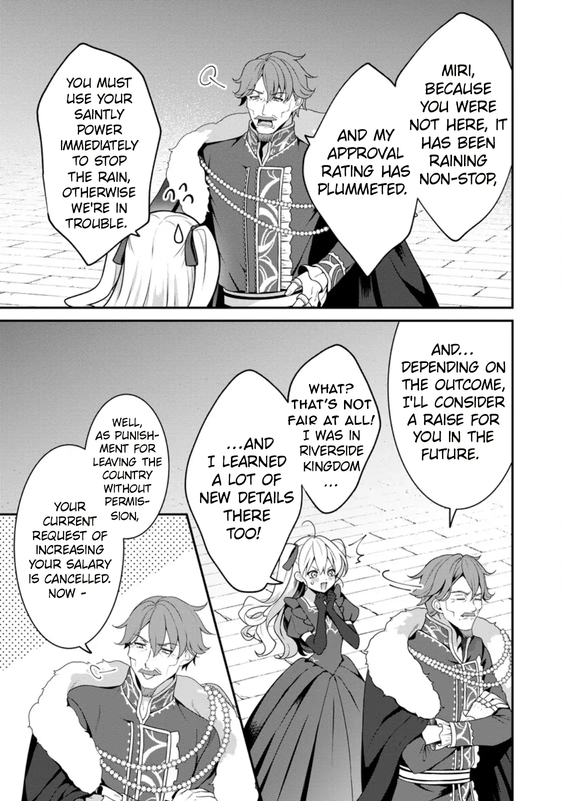 Tsuihou Seijo no Doronko Nouen Seikatsu ~Itsunomanika Ringoku wo Sukutte Shimaimashita~ Chapter 6.2 - Page 8