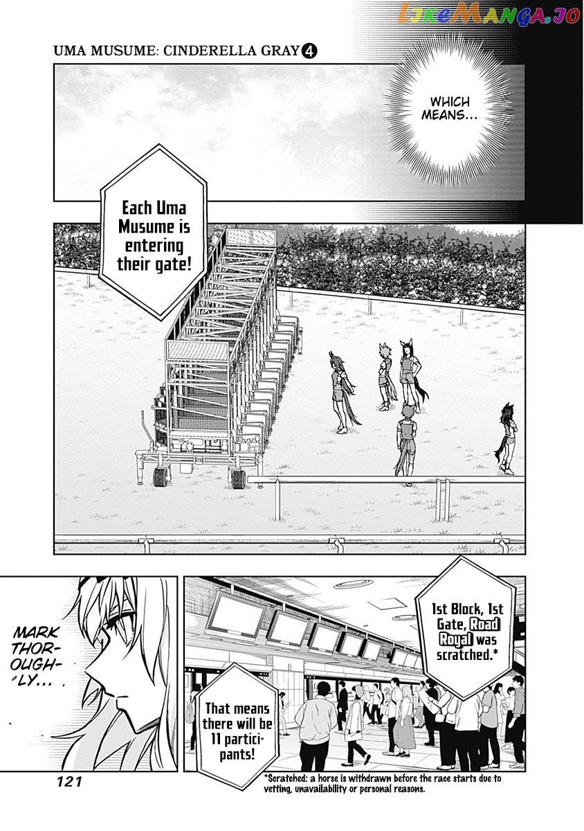 Uma Musume: Cinderella Gray Chapter 32 - Page 17