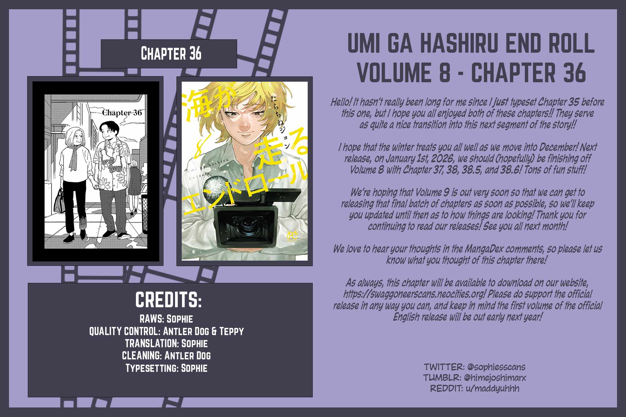 Umi ga Hashiru End Roll Chapter 36 - Page 29