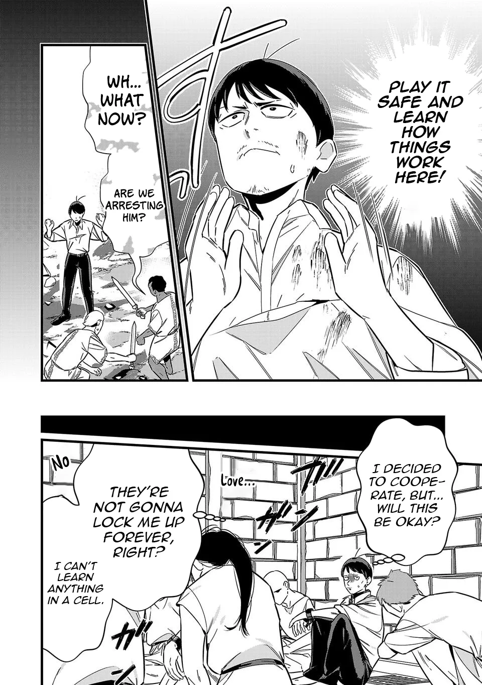 Unconventional Isekai: Isn’t It Too Much of a Black-Company Treatment to Fight Hordes of Monsters without Magic? Chapter 2 - Page 5