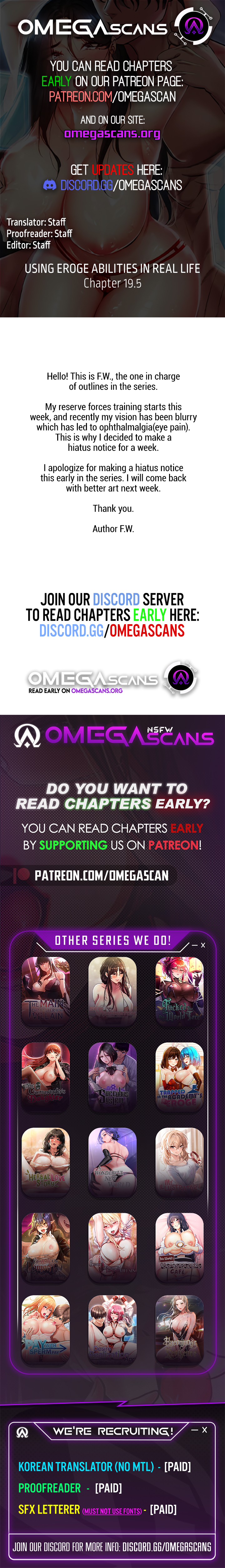 Using Eroge Abilities In Real Life Chapter 19.5 - Page 1