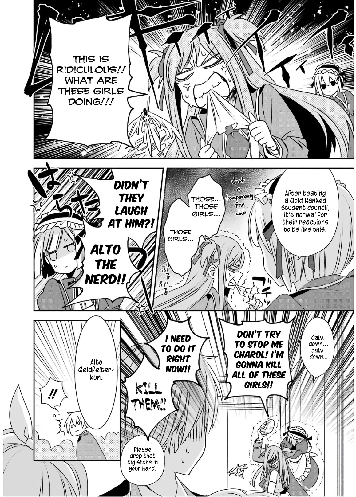 Vermeil in Gold – A Magician Pushes Through the Magical World With the Strongest Disaster Chapter 4.2 - Page 13